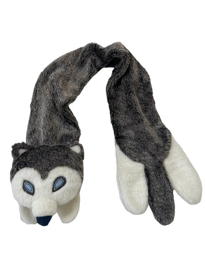 Né-Net Wolf Clip Muffler Scarf