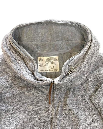 GOA Natural Vintage Bono Packable Wire Hoodie Zip Sweatshirt