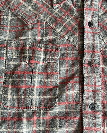 Yasuyuki Ishii ‘Rocaille’ Embroidery Western Plaid Flannel