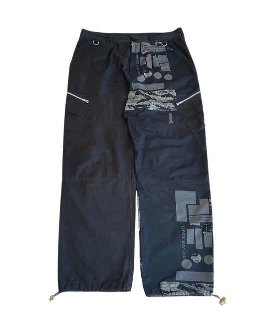 Undercover SS01 Chaotic Discord Cargo Straight Pants