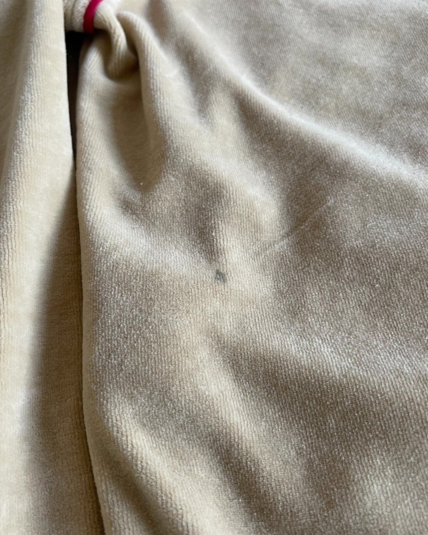 Dolce & Gabbana 2000s Striped Velour Hoodie
