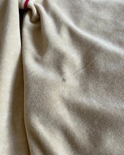 Dolce & Gabbana 2000s Striped Velour Hoodie