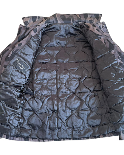 Number (N)ine AW2004 "Give Peace A Chance" Tribal Heart Camo Down Jacket