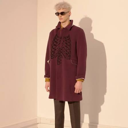 Undercover AW2013 “Anatomicouture” Ribcage Wool Coat