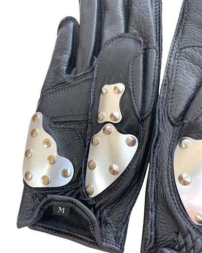 Kadoya Hammer Studded Spike Armor Leather Gloves