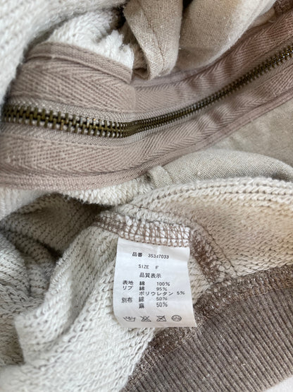GOA Natural Vintage Bono Packable Wire Hood Zip Sweatshirt