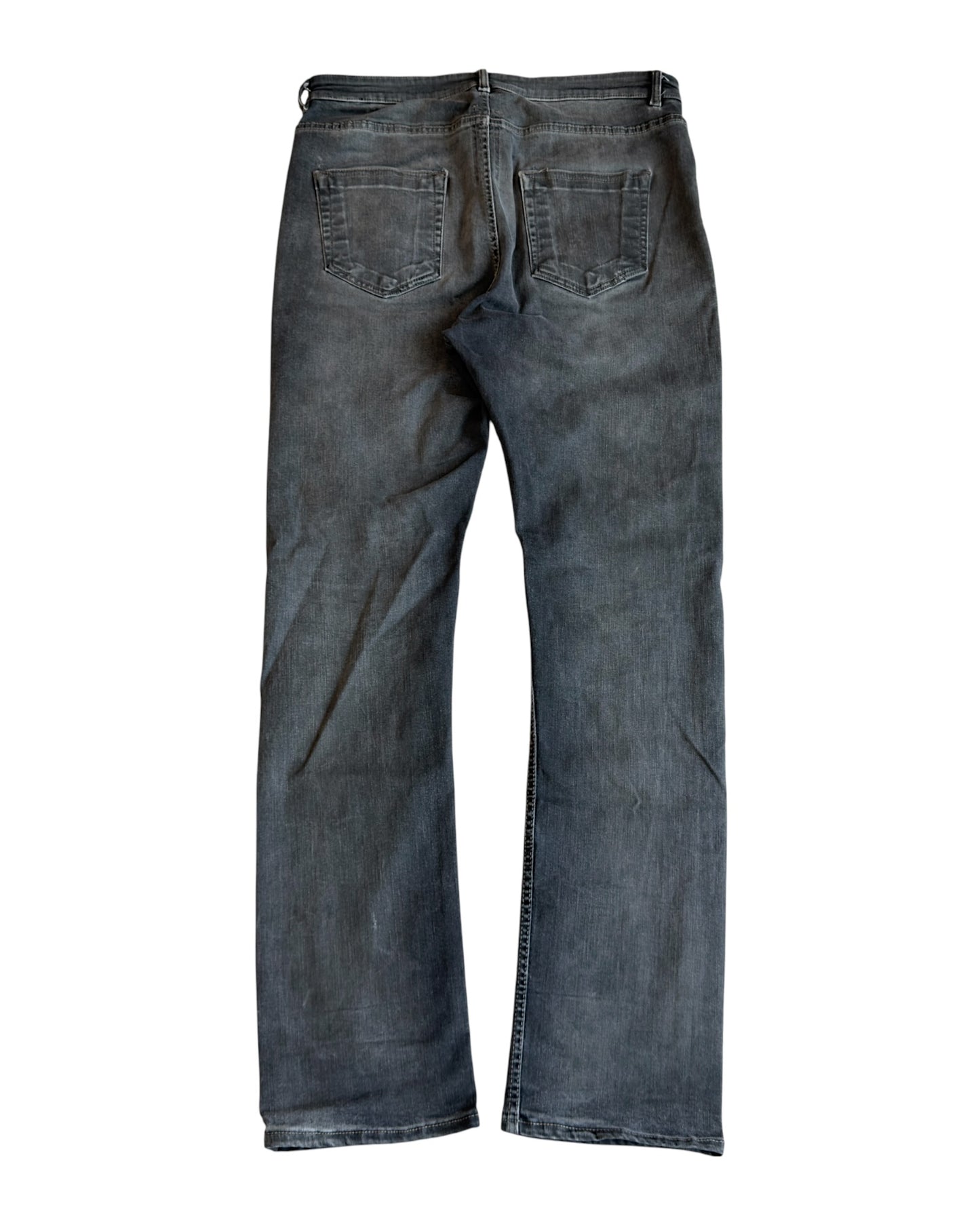 Rick Owens Drkshdw SS2023 Pentagram Dark Dust Detroit Cut Denim Jeans