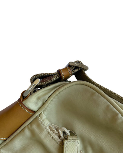 Prada FW02 Vela Sport Lino Nylon Shoulder Bag