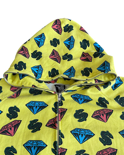 Billionaire Boys Club 2005 Season 1 Diamonds & Dollars Full Zip Hoodie