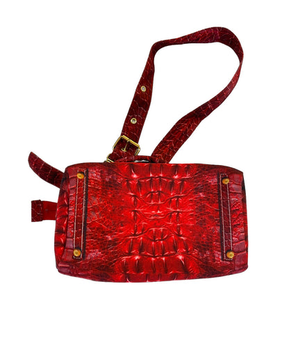 Talking About The Abstraction Illusion Baby Alligator Birkin Print Shoulder Bag