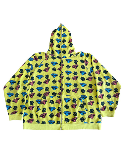 Billionaire Boys Club 2005 Season 1 Diamonds & Dollars Full Zip Hoodie