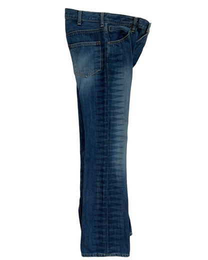 AW2003 Undercover "Scab" Giz Print Denim Jeans