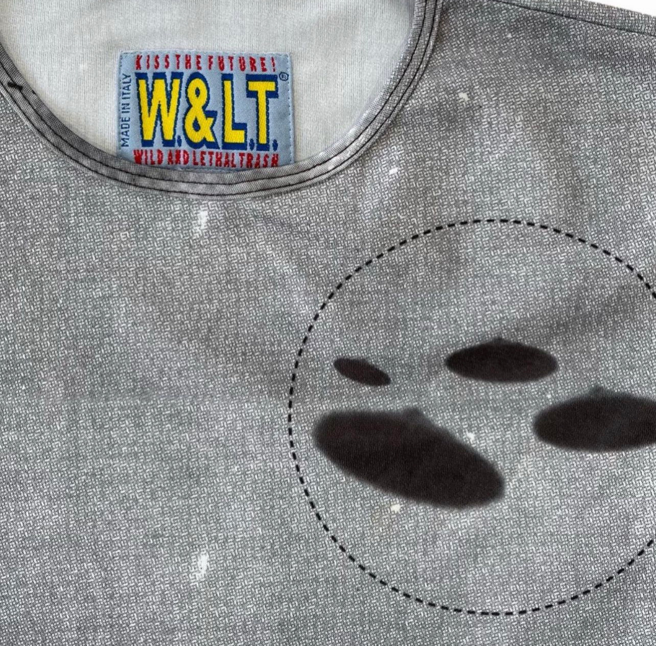 SS1997 W.&L.T. by Walter Van Beirendonck “Welcome Little Stranger” PUK PUK UFO Poly Top