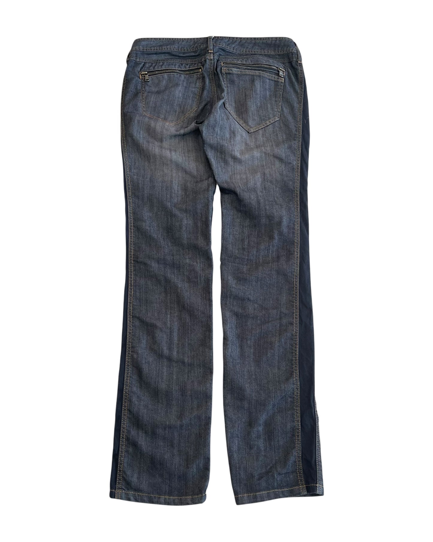 Morgan Homme 10th Anniversary Edition Two-Tone Stripe Denim Jeans