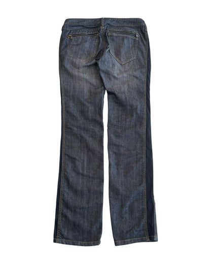 Morgan Homme 10th Anniversary Edition Two-Tone Stripe Denim Jeans