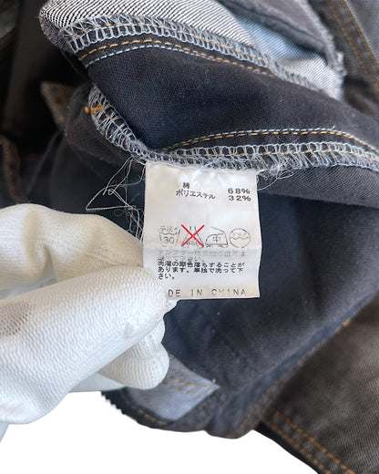 Morgan Homme 10th Anniversary Edition Two-Tone Stripe Denim Jeans