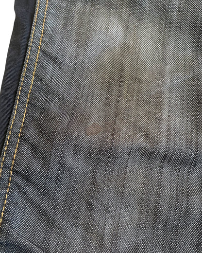 Morgan Homme 10th Anniversary Edition Two-Tone Stripe Denim Jeans