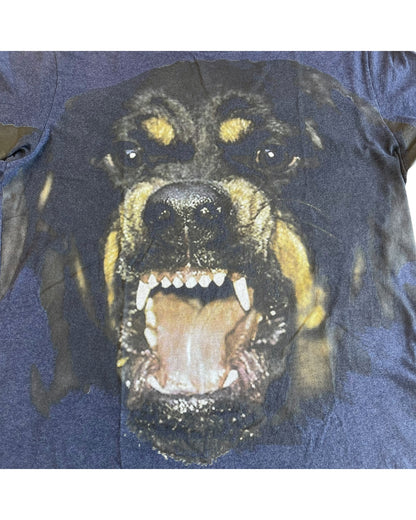 Givenchy Riccardo Tisci Rottweiler Dog Colombian Fit T-Shirt