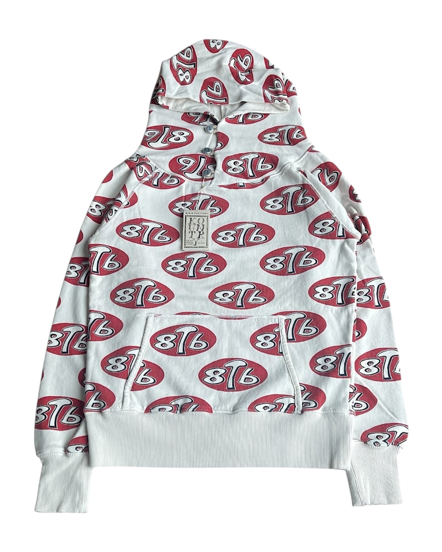 Kapital Tokyo Store Exclusive 8T6 Logo Surf Hoodie