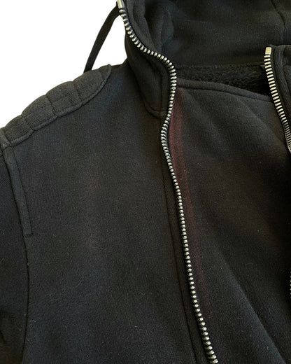 Balmain AW2010 Decarnin Cotton Biker Riders Jacket