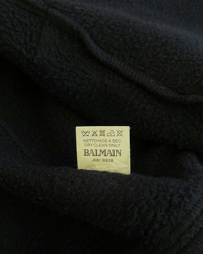 Balmain AW2010 Decarnin Cotton Biker Riders Jacket