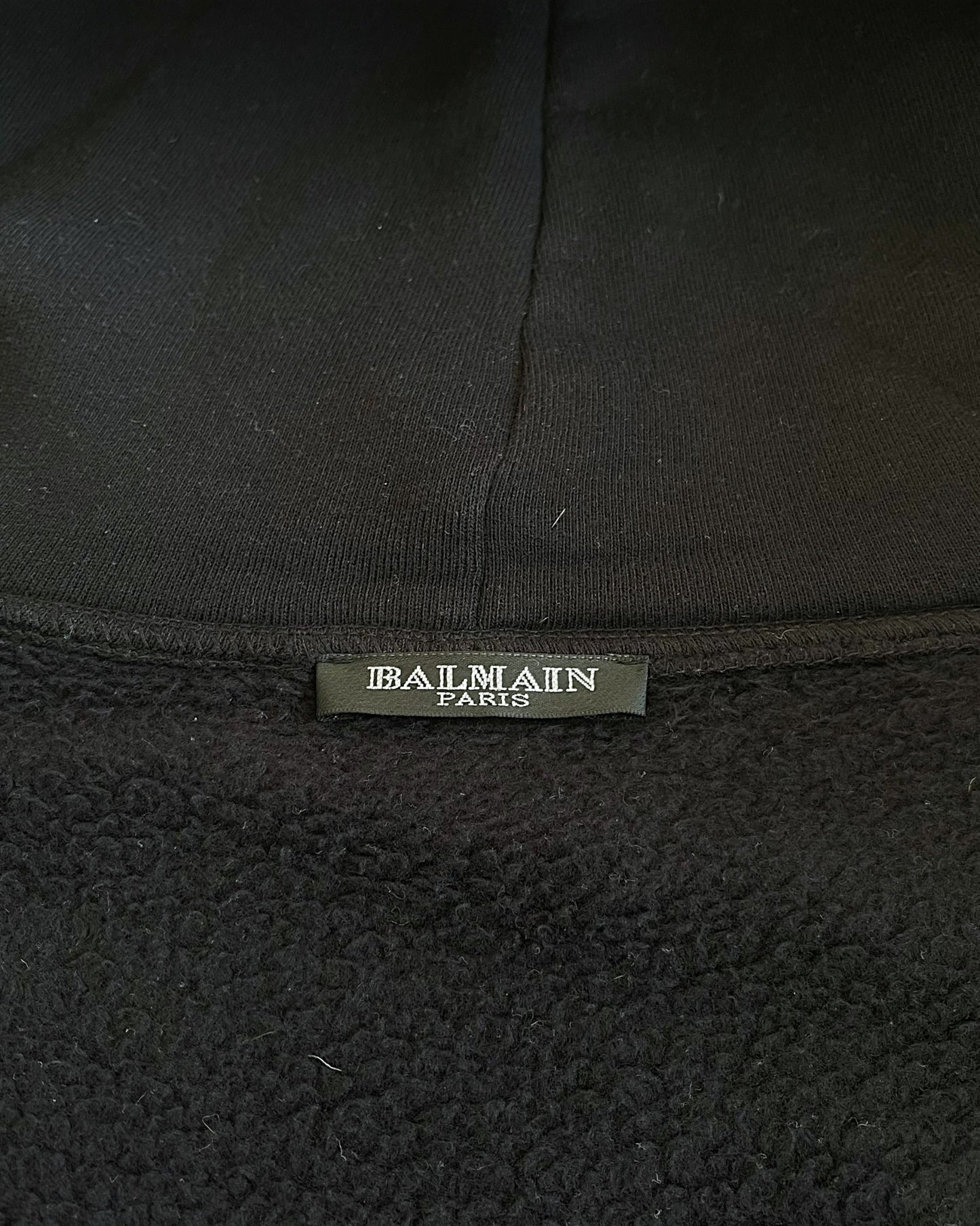 Balmain AW2010 Decarnin Cotton Biker Riders Jacket