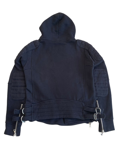 Balmain AW2010 Decarnin Cotton Biker Riders Jacket