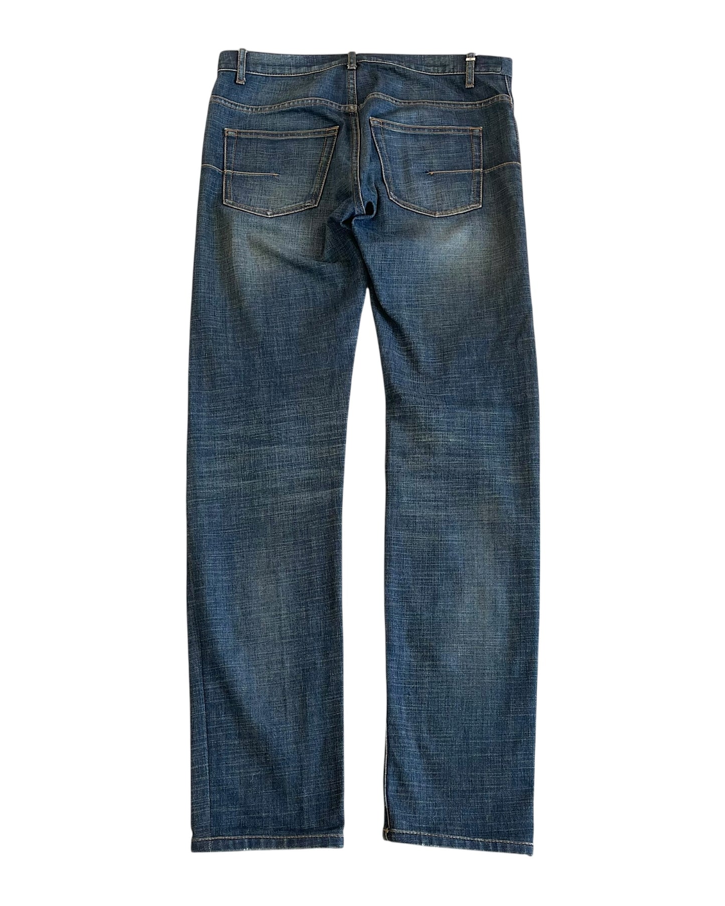Dior Homme SS2011 KVA Clawmark Blue Washed Jake Denim Jeans