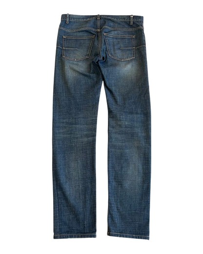 Dior Homme SS2011 KVA Clawmark Blue Washed Jake Denim Jeans