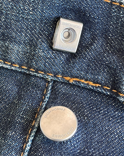 Dior Homme SS2011 KVA Clawmark Blue Washed Jake Denim Jeans