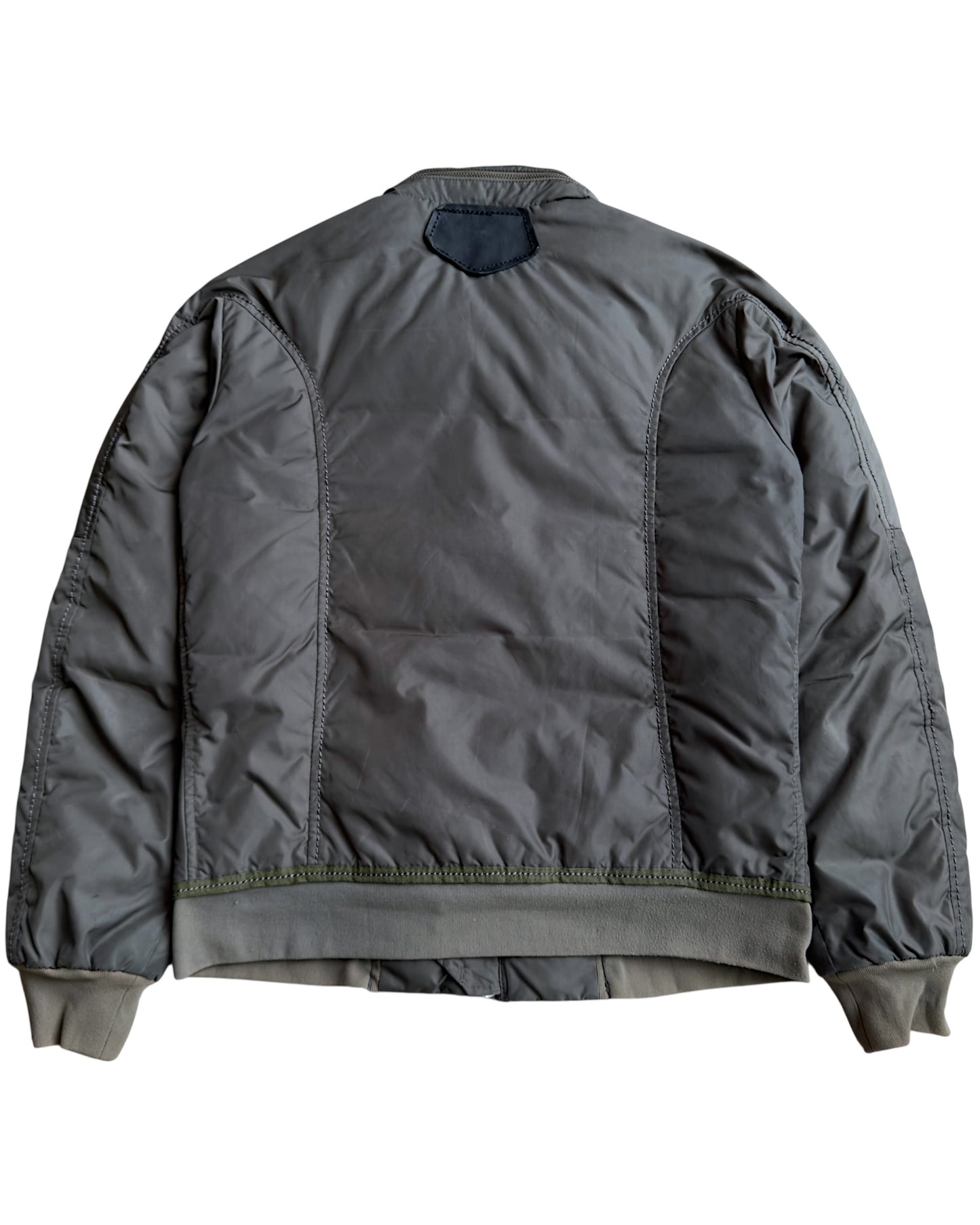 Marithé + François Girbaud 2000s Panel Detail Down Puffer Jacket