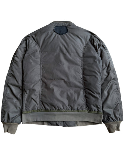 Marithé + François Girbaud 2000s Panel Detail Down Puffer Jacket