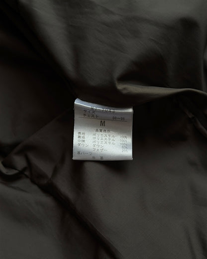Marithé + François Girbaud 2000s Panel Detail Down Puffer Jacket