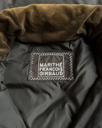 Marithé + François Girbaud 2000s Panel Detail Down Puffer Jacket