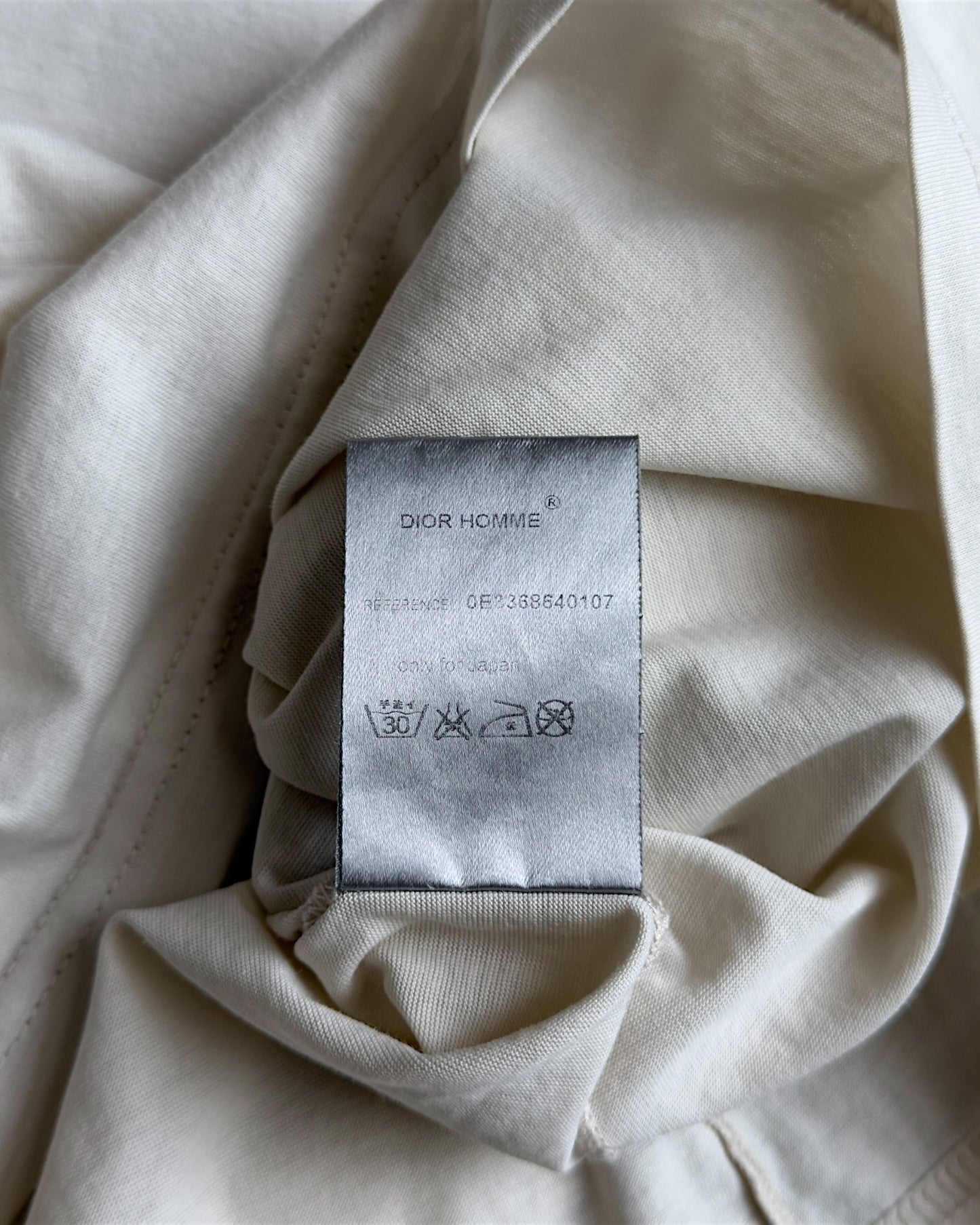 Dior Homme SS2010 Sweet Talkin' Boy Flower T-Shirt