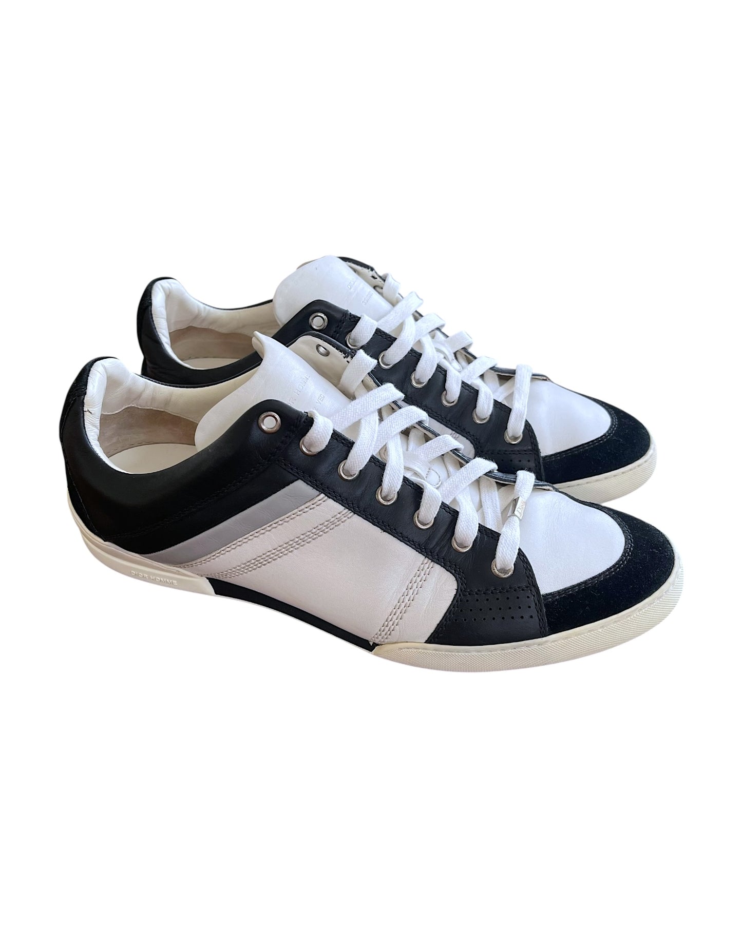 Dior Homme SS2010 B18 Leather & Suede Low Sneaker