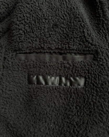 Roarguns 2000s Fleece Lined Sheepskin Leather Riders Jacket