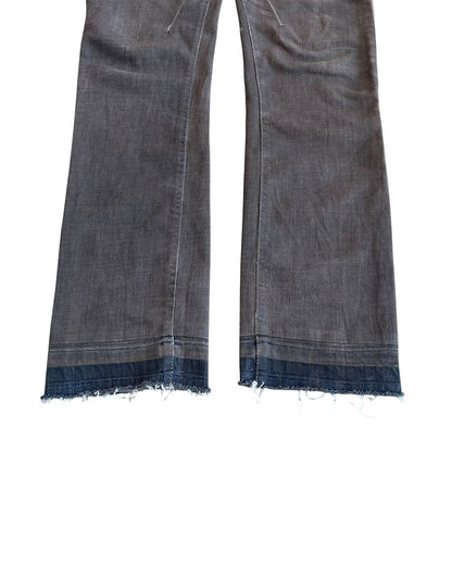 Rick Owens Drkshdw FW2009 "Crust" Bitter Coated Detroit Cut Denim Jeans