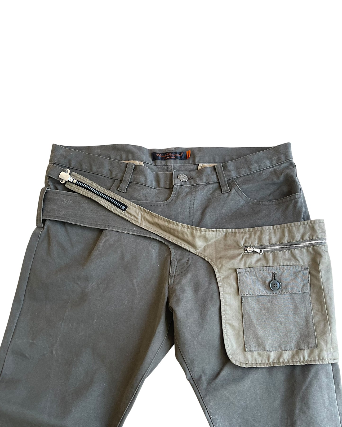 Undercover AW2006 "Guru Guru" (But Beautiful V) Utility Waist Bag Pants