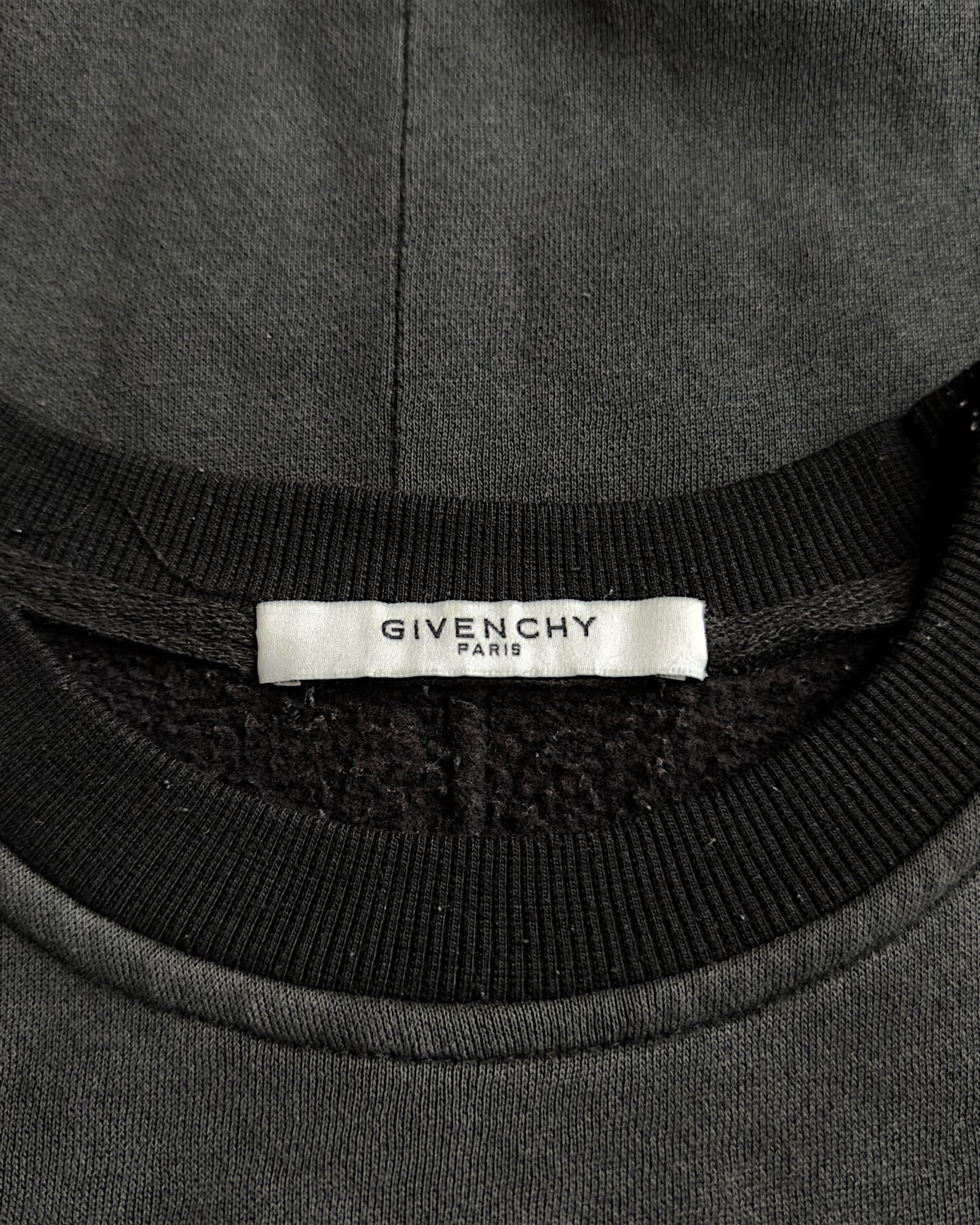 Givenchy Riccardo Tisci Embroidered Rottweiler Dog Sweatshirt