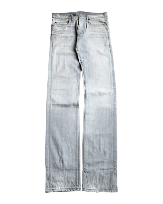 Dior Homme SS2006 Light Grey Skinny Denim Jeans