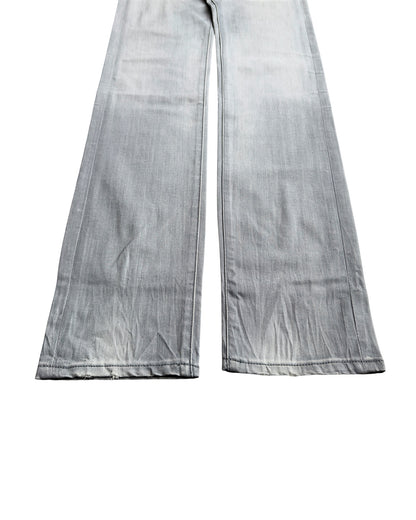 Dior Homme SS2006 White Wash Light Grey Skinny Denim Jeans