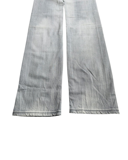 Dior Homme SS2006 White Wash Light Grey Skinny Denim Jeans