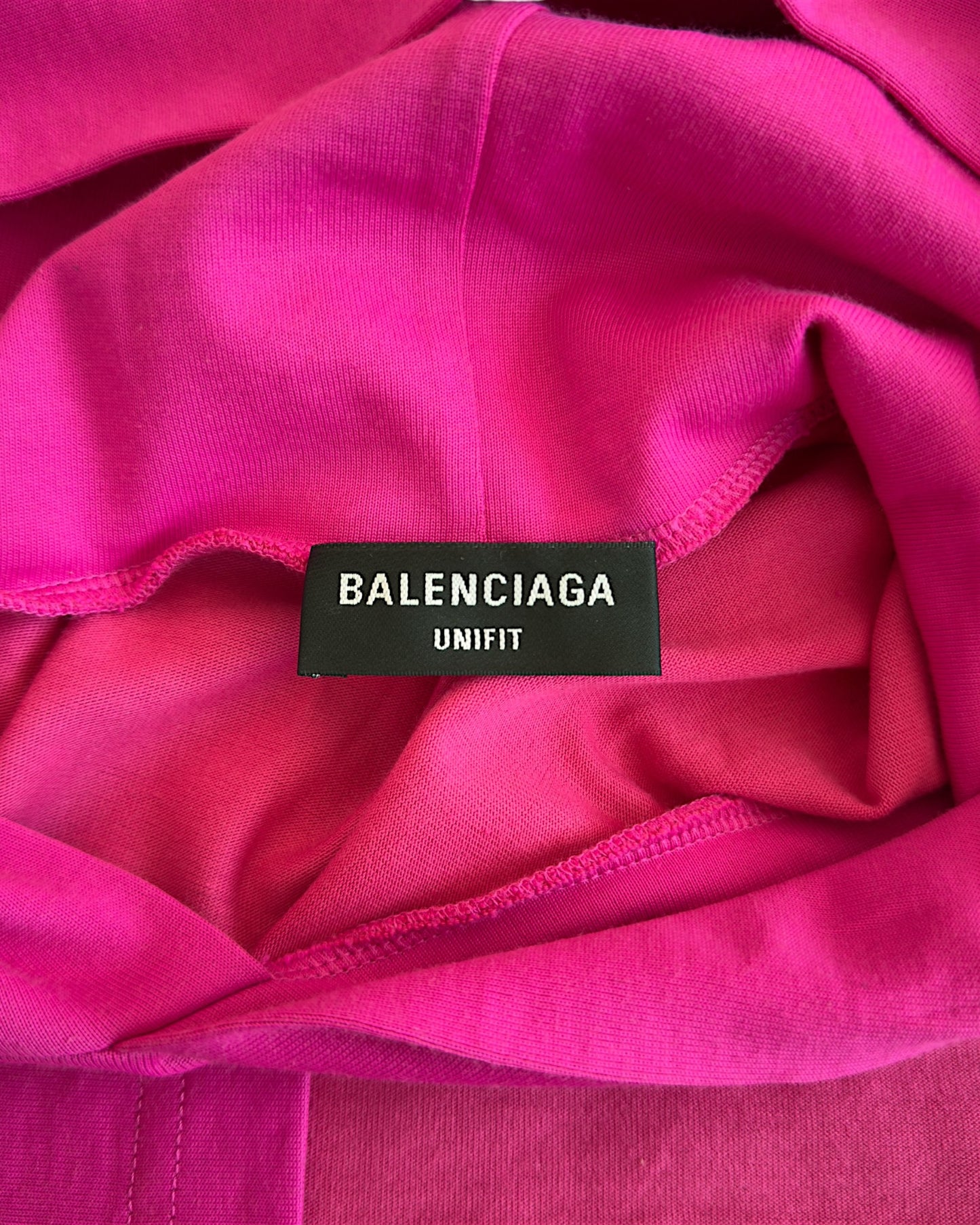 Balenciaga SS2021 This Is Not The New Balenciaga Logo Light Hoodie