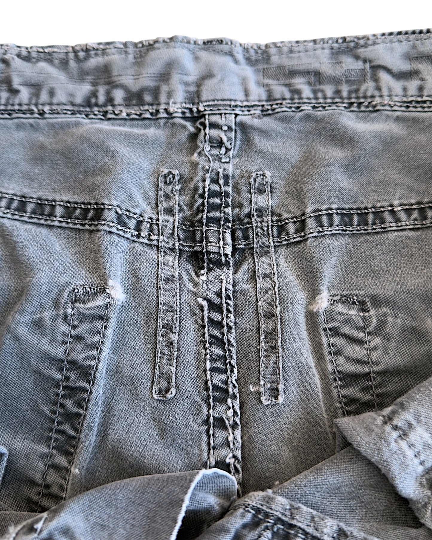 Rick Owens Drkshdw SS2006 "Tungsten" Dark Shadow Thin Denim Jeans