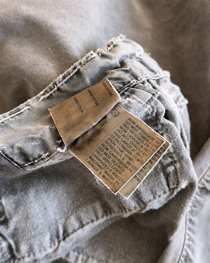 Rick Owens Drkshdw SS2006 "Tungsten" Dark Shadow Thin Denim Jeans