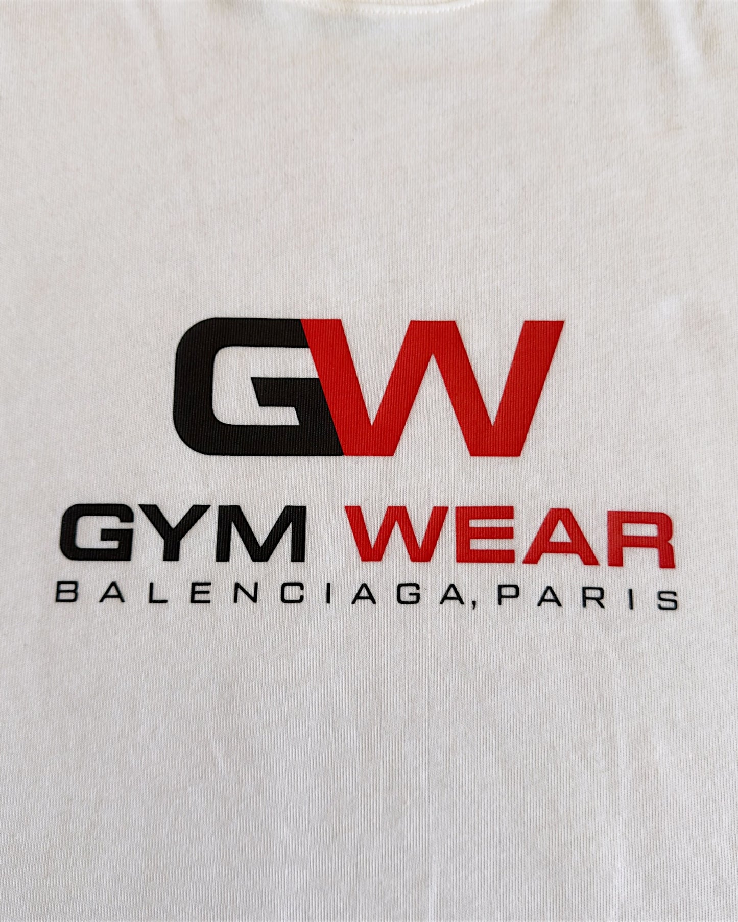 Balenciaga Paris SS2020 Gym Wear T-Shirt