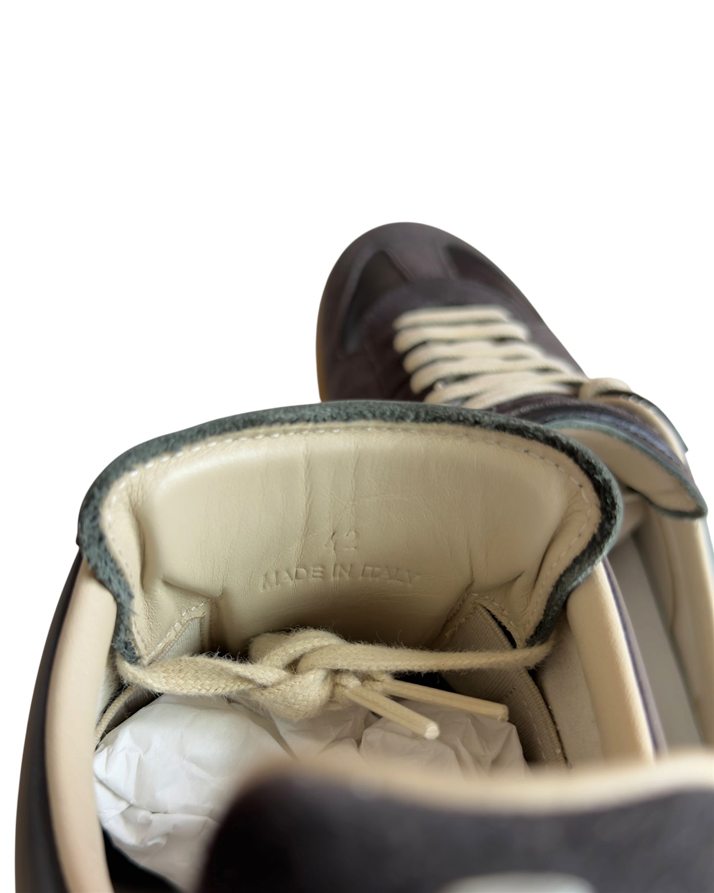 Maison Margiela Replica German Army Trainer GAT Leather Low Sneakers