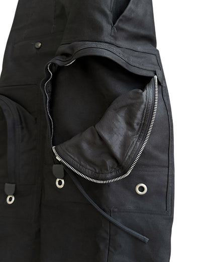 Rick Owens FW18 "Sisyphus" Cotton Moleskin Cargo Cropped Pants