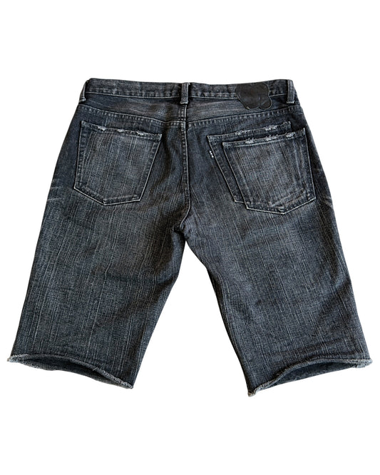 Number (N)ine SS04 "Dream Baby Dream" Double Pocket Pain Denim Shorts